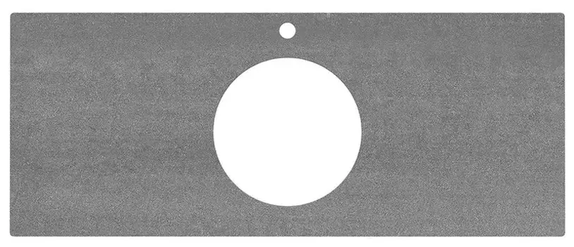 Мебельная столешница «Kerama Marazzi» Plaza PL5.DD500600R\120 117/48 керамогранит антрацит