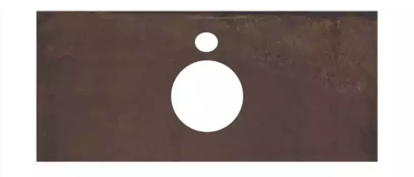 Мебельная столешница «Kerama Marazzi» Про Феррум 100 PL1 керамогранит коричневая