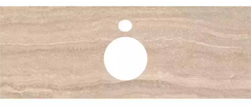 Мебельная столешница «Kerama Marazzi» Риальто 120 PL1 керамогранит песочный