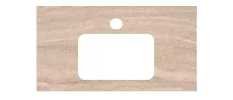 Мебельная столешница «Kerama Marazzi» Риальто 80 PL2 керамогранит песочный