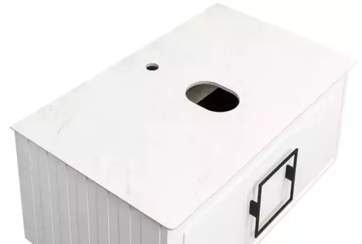 Мебельная столешница «La Fenice» Granite 80 керамогранит Gray Structural