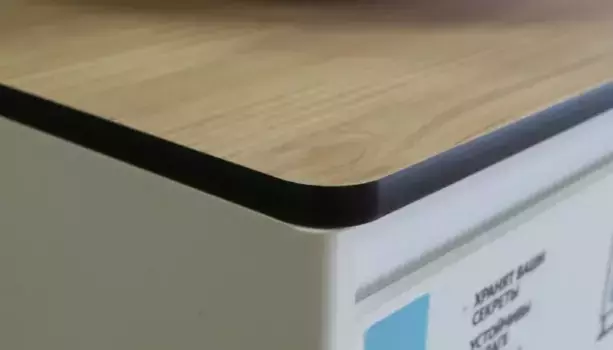 Мебельная столешница «Velvex» Klaufs 80 без отверстий HPL Compact шатанэ