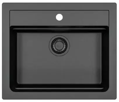 Мойка для кухни «Alveus» Atrox 30 59/50 искусственный камень Carbon- G91