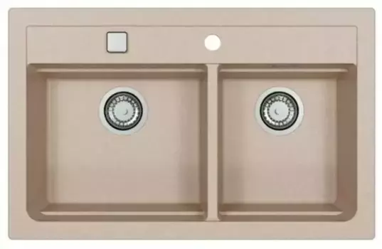 Мойка для кухни «Alveus» Granital Atrox 50 79/50 искусственный камень terra