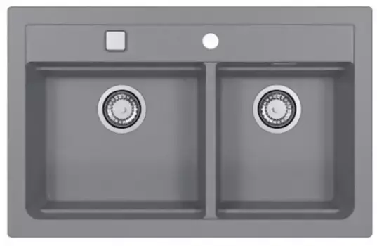 Мойка для кухни «Alveus» Granital Atrox 50 79/50 искусственный камень concrete