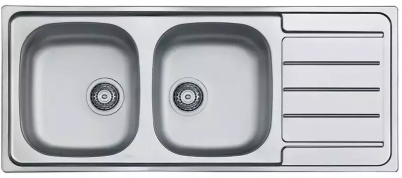Мойка для кухни «Alveus» Line 100 нержавеющая сталь