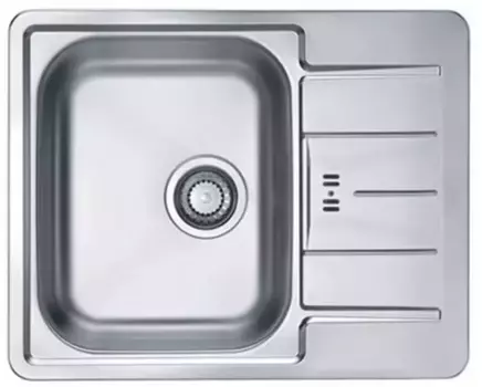 Мойка для кухни «Alveus» Line 60 NAT-90 62/50 нержавеющая сталь нержавеющая сталь универсальная