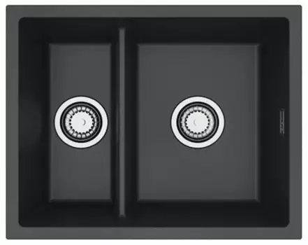 Мойка для кухни «Alveus» Omni 50 55/45 искусственный камень Carbon-G91