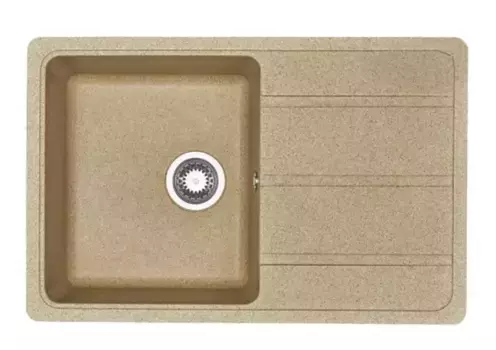 Мойка для кухни «Aquaton» Аманда 78/51 искусственный камень песочная универсальная