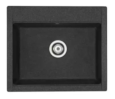 Мойка для кухни «Aquaton» Делия 60/51 искусственный камень графит