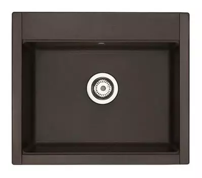 Мойка для кухни «Aquaton» Делия 60/51 искусственный камень кофе