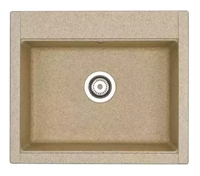 Мойка для кухни «Aquaton» Делия 60/51 искусственный камень песочная