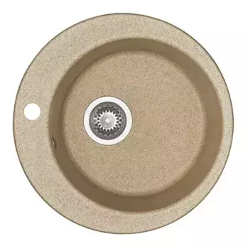 Мойка для кухни «Aquaton» Иверия 48/48 искусственный камень песочная