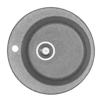 Мойка для кухни «Aquaton» Иверия 48/48 искусственный камень серая