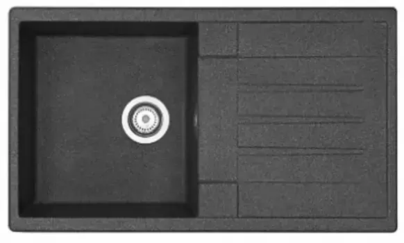 Мойка для кухни «Aquaton» Верона 85/50 искусственный камень графит