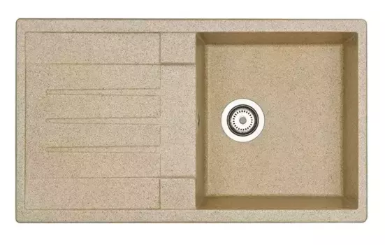 Мойка для кухни «Aquaton» Верона 86/50 искусственный камень песочная универсальная