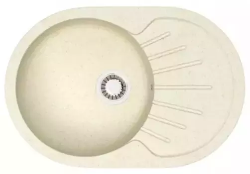 Мойка для кухни «Azario» Flora 75/50 искусственный камень бежевая