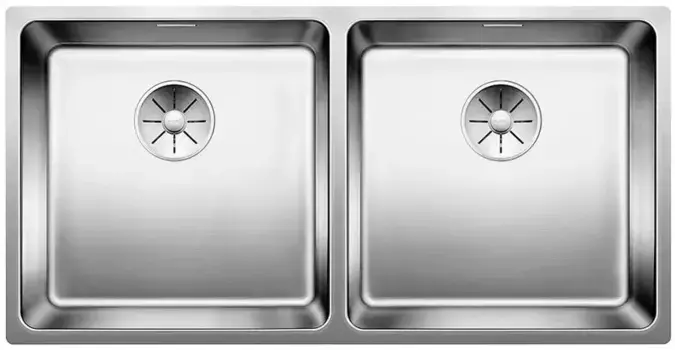 Мойка для кухни «Blanco» Andano 522987 400/400-U 87/44 нержавеющая сталь