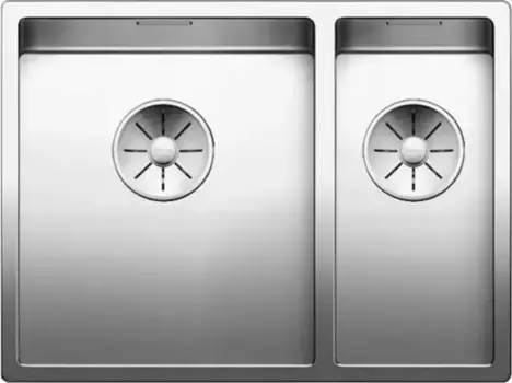 Мойка для кухни «Blanco» Claron 340/180-U 59/44 L нержавеющая сталь нержавеющая сталь левая
