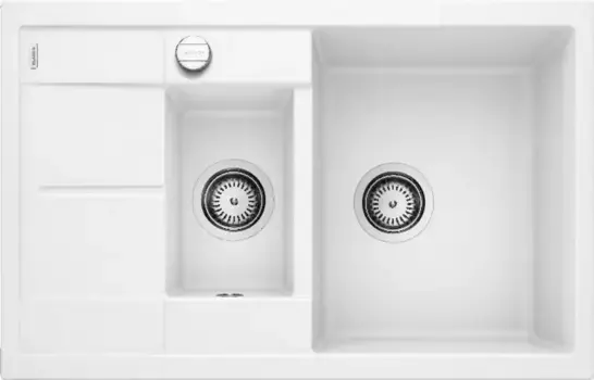 Мойка для кухни «Blanco» Metra 6 S Compact 78/50(автомат) искусственный камень белый универсальная