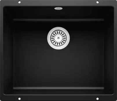 Мойка для кухни «Blanco» Rotan 500-U 53/46 искусственный камень черный