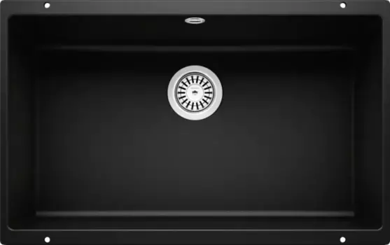 Мойка для кухни «Blanco» Rotan 700-U 73/46 искусственный камень черный