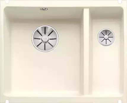 Мойка для кухни «Blanco» Subline 350/150-U Ceramic 57/46 искусственный камень глянцевый магнолия