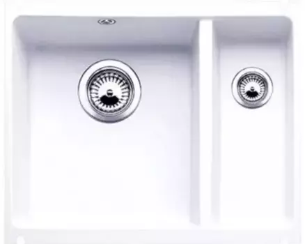 Мойка для кухни «Blanco» Subline 350/150-U Ceramic 57/46 искусственный камень белоснежный