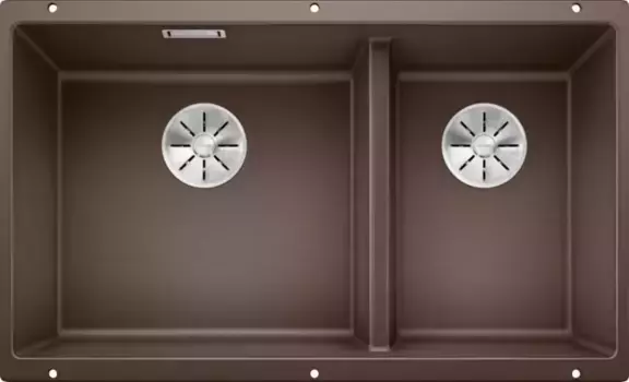 Мойка для кухни «Blanco» Subline 430/270-U 76/46 искусственный камень кофе