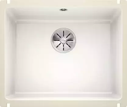 Мойка для кухни «Blanco» Subline 500-U Ceramic 55/46 керамика глянцевый белый