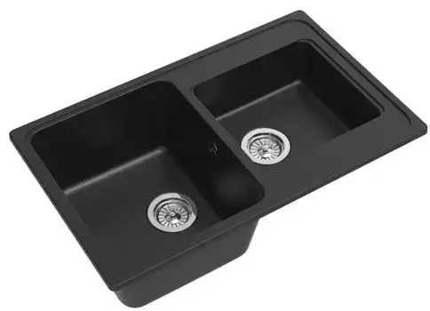 Мойка для кухни «Ewigstein» Elegant 80D 78/48 искусственный камень антрацит