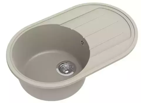Мойка для кухни «Ewigstein» Elegant R50F 75/47 искусственный камень топаз