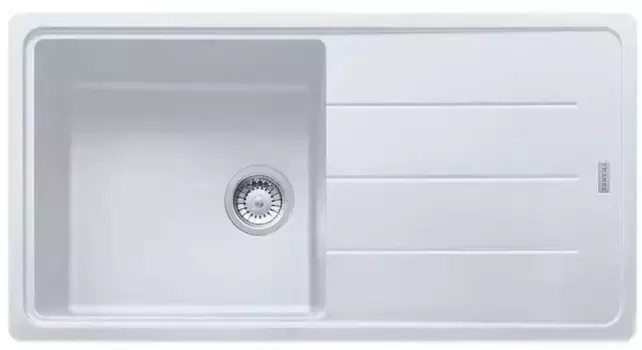 Мойка для кухни «Franke» Basis BFG 611-97 97/50 114.0276.119 искусственный камень белый