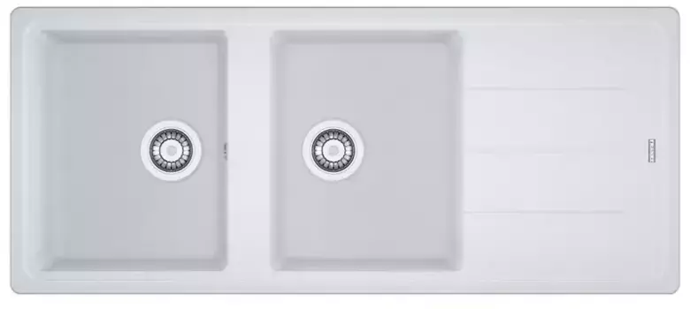 Мойка для кухни «Franke» Basis BFG 621-116 116/50 114.0276.593 искусственный камень белый