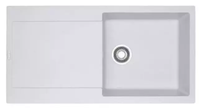 Мойка для кухни «Franke» Maris MRG 611-97 97/50 114.0153.910 искусственный камень белый
