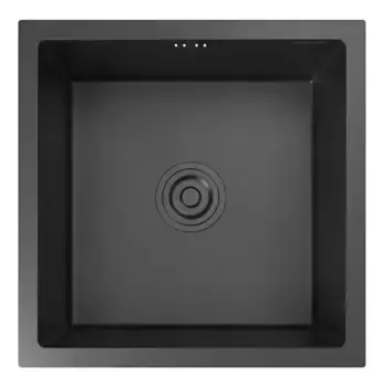 Мойка для кухни «GranFest» Metal 4444 нержавеющая сталь PVD графит