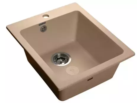 Мойка для кухни «GranFest» Practik GF-P505 43/51 искусственный камень топаз