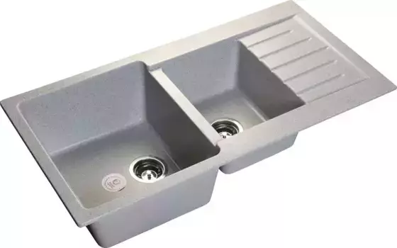 Мойка для кухни «GranFest» Practik GF-P980KL 98/51 искусственный камень серая