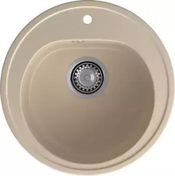 Мойка для кухни «GranFest» Rondo GF-R510 51/51 искусственный камень кашемир