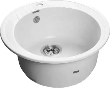 Мойка для кухни «GranFest» Rondo GF-R520 52/52 искусственный камень иней