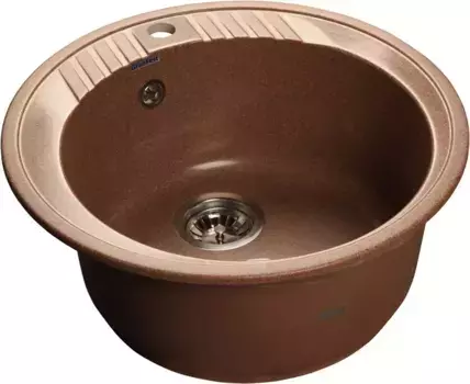 Мойка для кухни «GranFest» Rondo GF-R520 52/52 искусственный камень терракот