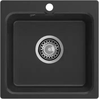 Мойка для кухни «GranFest» Smart 43 искусственный камень чёрная