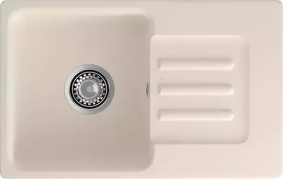Мойка для кухни «GranFest» Smart 680 68/43 искусственный камень белая универсальная