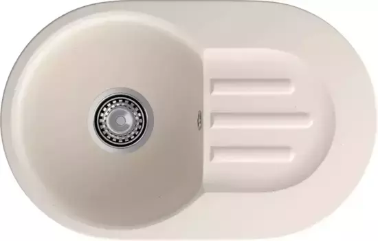 Мойка для кухни «GranFest» Smart 685 68/43 искусственный камень белая универсальная