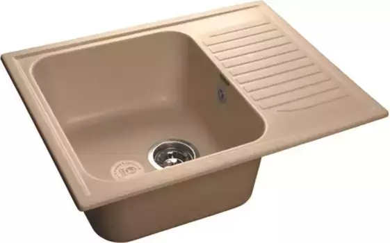 Мойка для кухни «GranFest» Standart GF-S645L 65/50 искусственный камень топаз