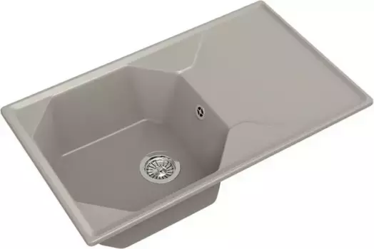Мойка для кухни «GranFest» Unique GF-U-840L 84/50 искусственный камень топаз