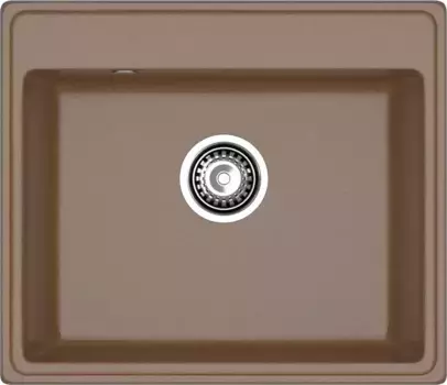 Мойка для кухни «GranFest» Vertex GF-V-580 58/50 искусственный камень терракот