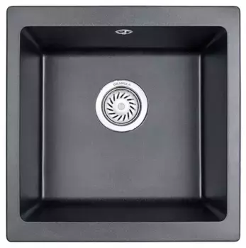 Мойка для кухни «Granula» GR-4451 45/46 искусственный камень шварц