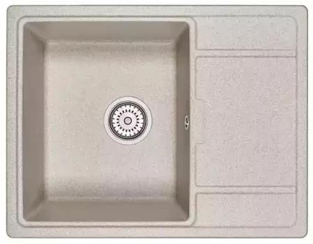 Мойка для кухни «Granula» GR-6503 65/50 искусственный камень пирит