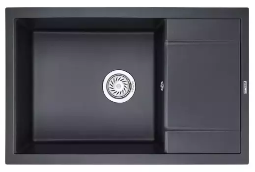 Мойка для кухни «Granula» GR-7805 78/50 искусственный камень шварц
